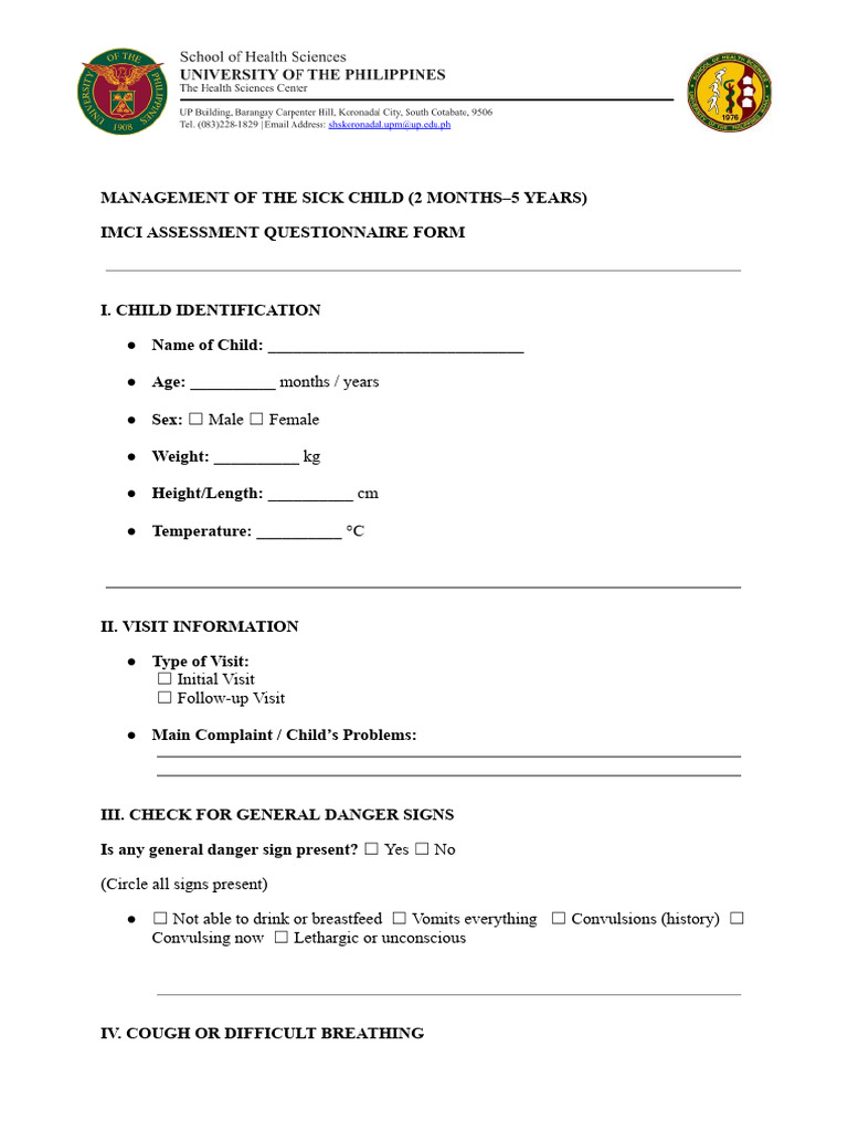 Interview Imci | PDF | Fever | Measles