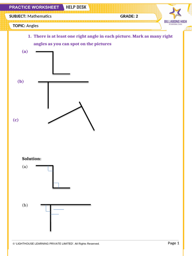 Gr 2_Maths_CS_Ch_ Angles_HD | PDF | Angle | Chess