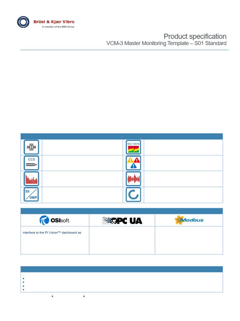 VCM-3 Master Monitoring Template S01 Standard C108041002 en v02 | PDF ...