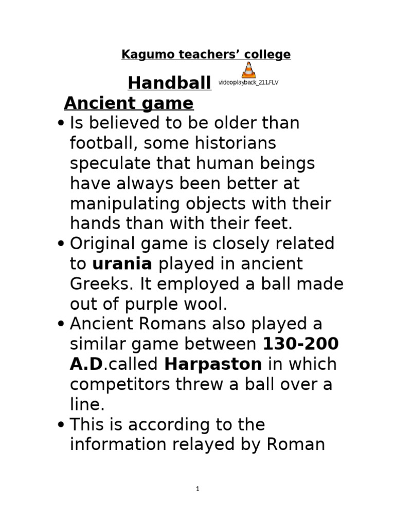 Handball Latest June 2013 | PDF | Team Sports | Ball Games