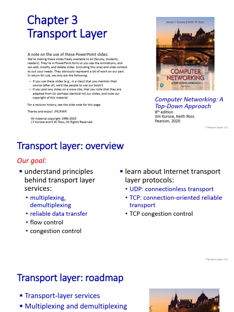 Chapter 3 v8.0 | PDF | Internet Protocols | Port (Computer Networking)