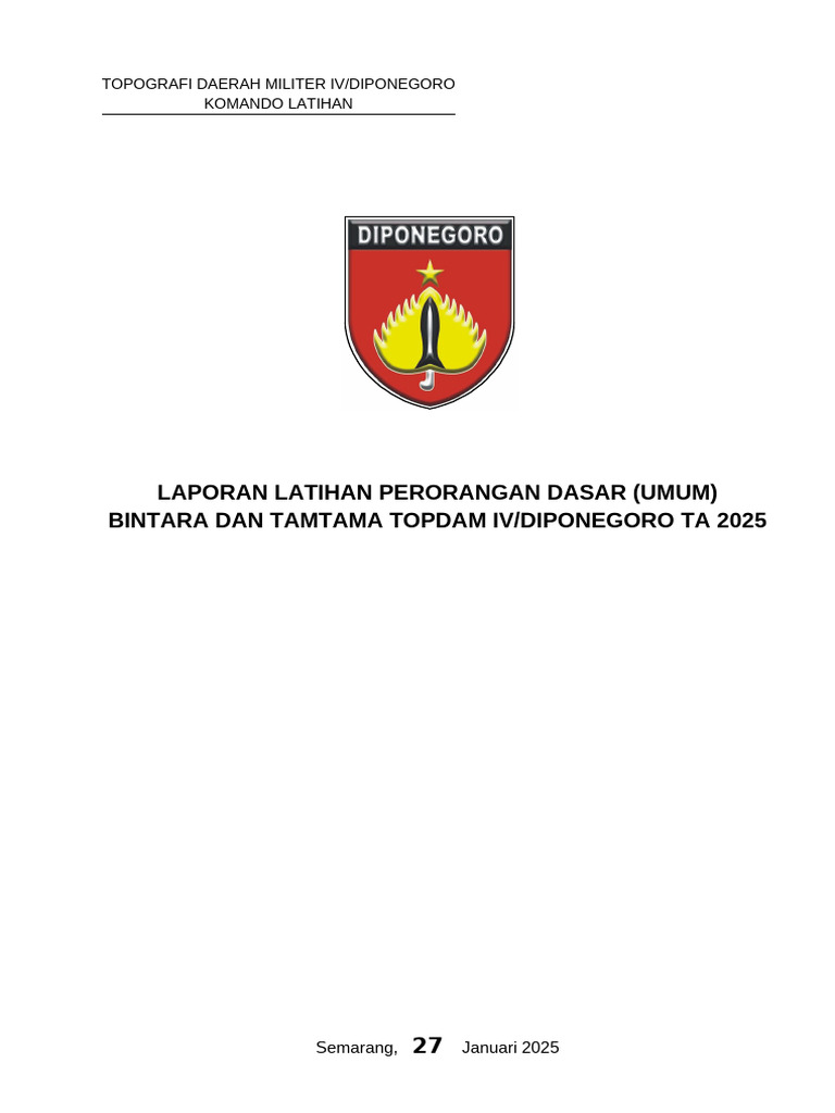 Laporan Latorsar 2025 | PDF