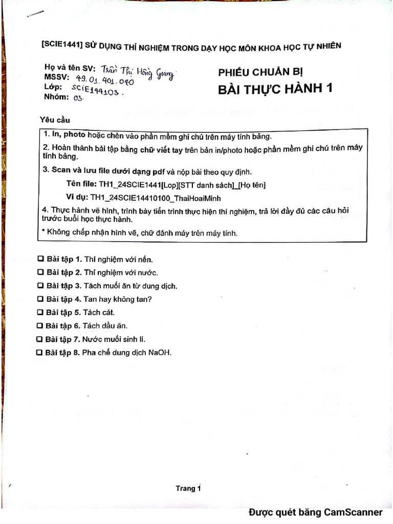 KHTN 6 | PDF