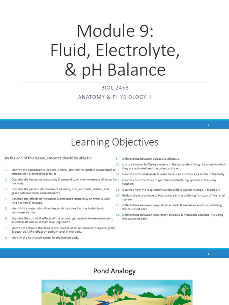 Module 9 | PDF | Angiotensin | Physiology