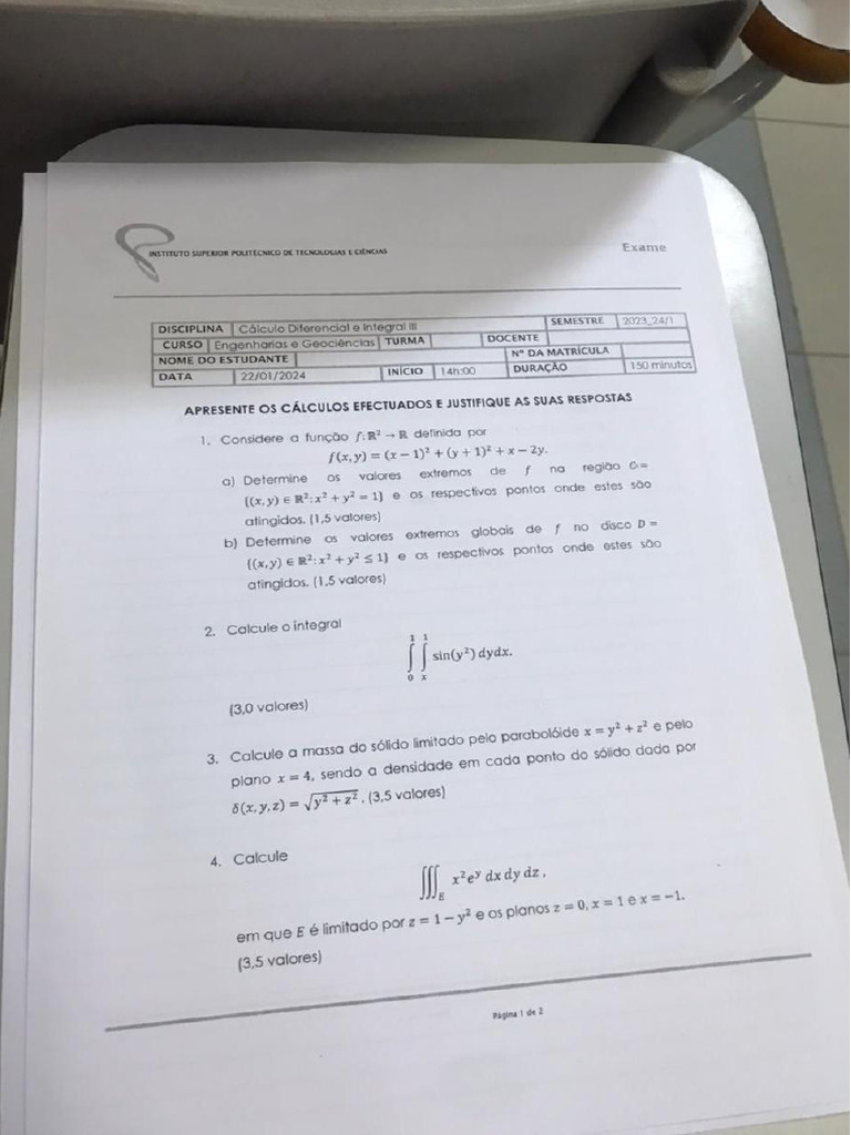 Chave Exame CDI III 2024 | PDF