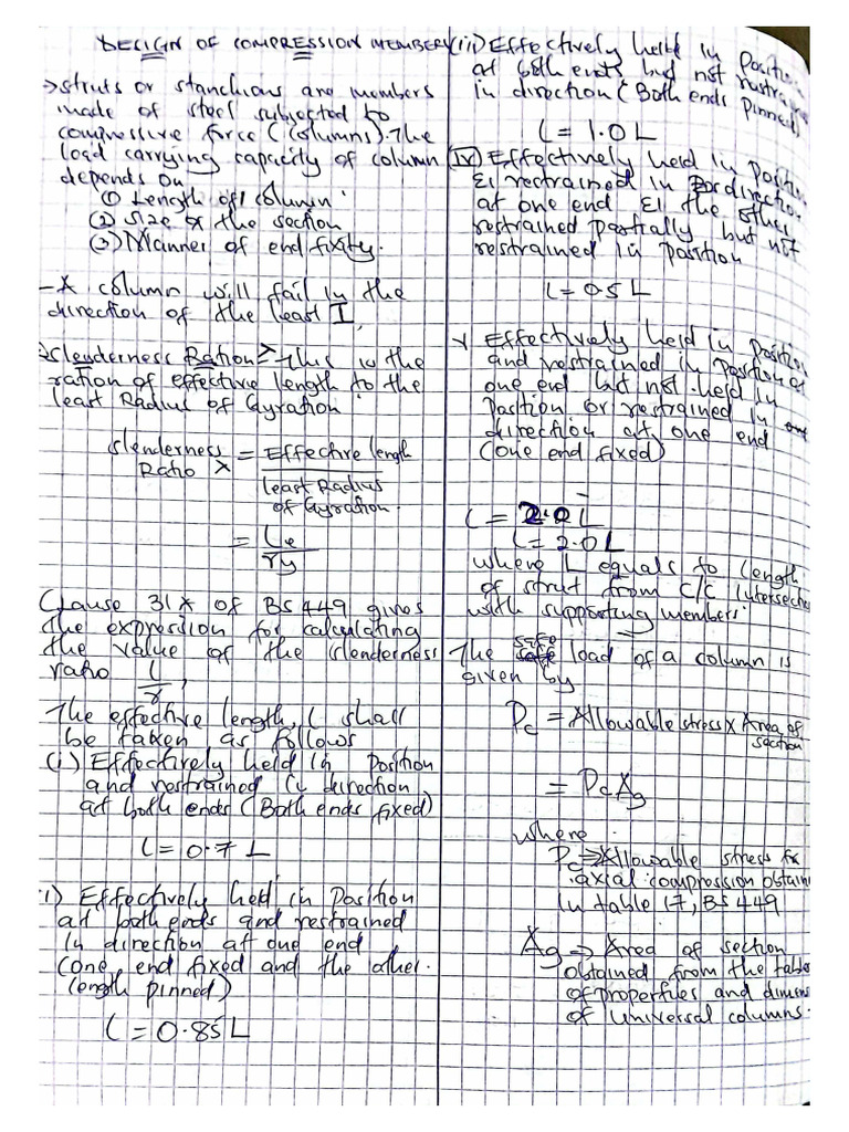 Structures Notes | PDF