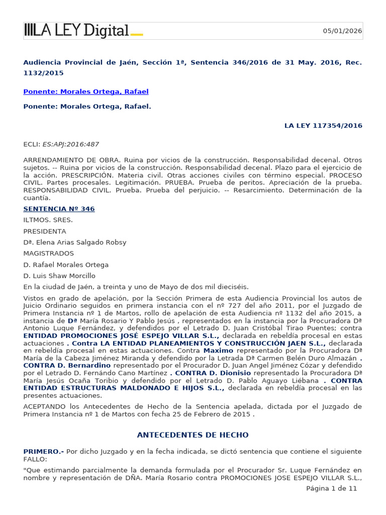 S Apj 31 - 5 - 2016... | PDF | Sentencia (ley) | Demanda judicial
