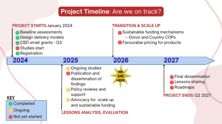 Project Timeline Are We on Track (1) | PDF