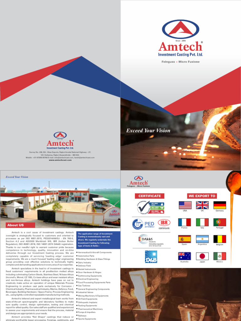 Amtech | PDF | Stainless Steel | Building Materials