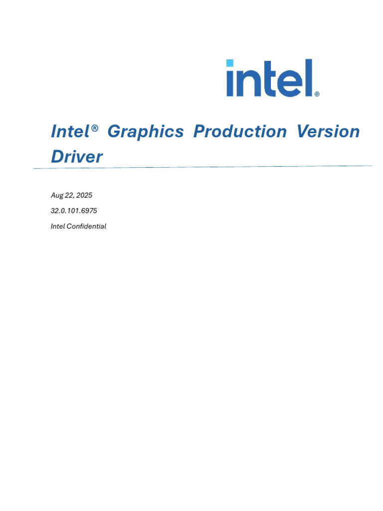 Release Notes Revenue 101.6975 | PDF | Intel | Dynamic Random Access Memory
