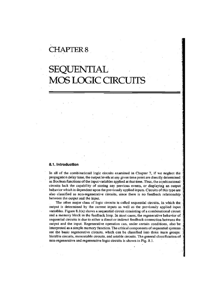 CH.-5 - Sequential Logic Circuit | PDF