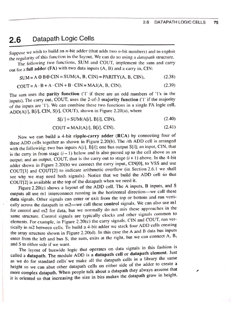 Module1 Part B Datapth | PDF