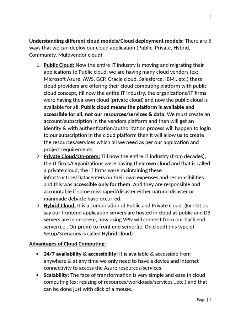 Azure Data Engr Study Material | PDF | Cloud Computing | Microsoft Azure