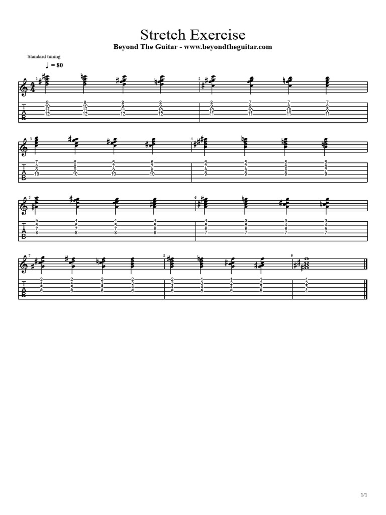 Stretch Exercise | PDF