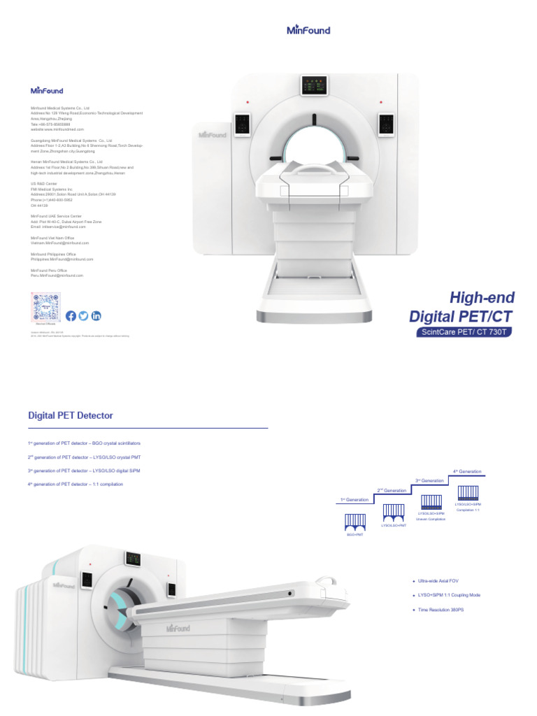 ScintCare PETCT 730T Brochure-En | PDF | Ct Scan | X Ray