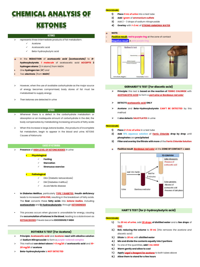 Ketones | PDF | Ketosis | Chemistry
