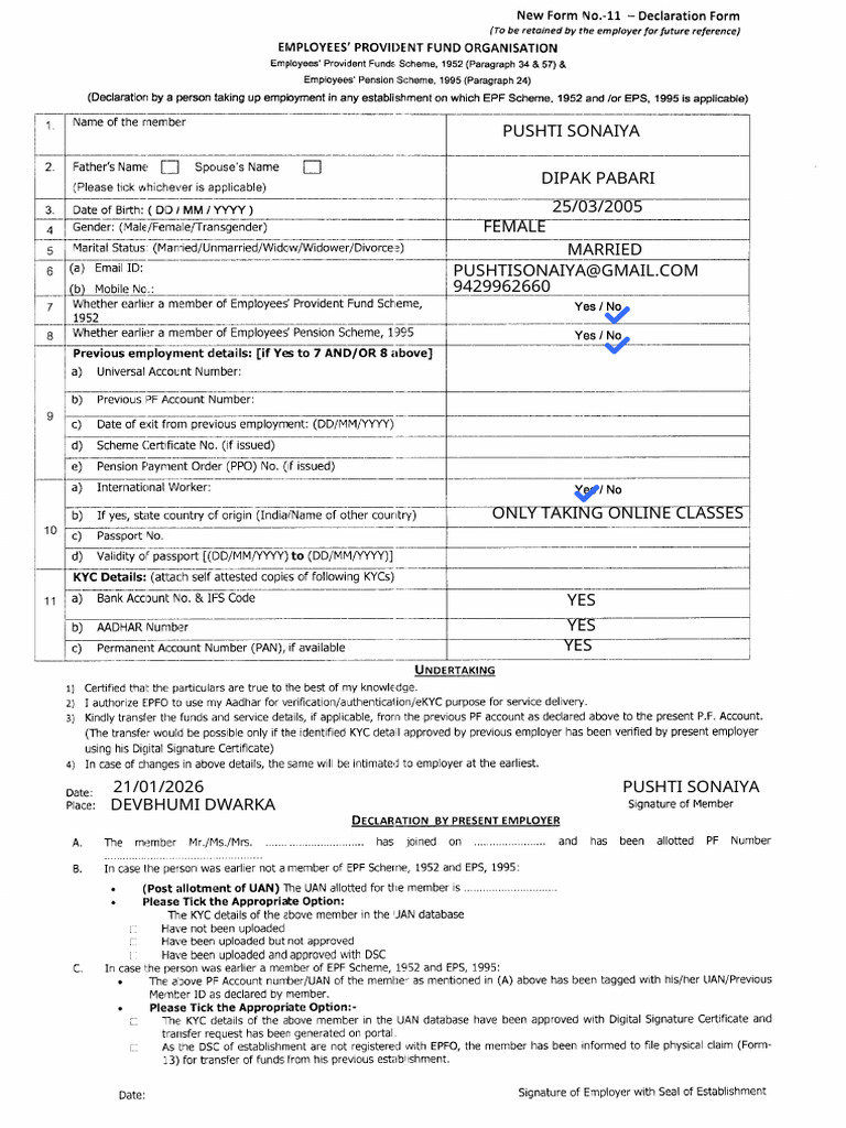Form11 (1) | PDF