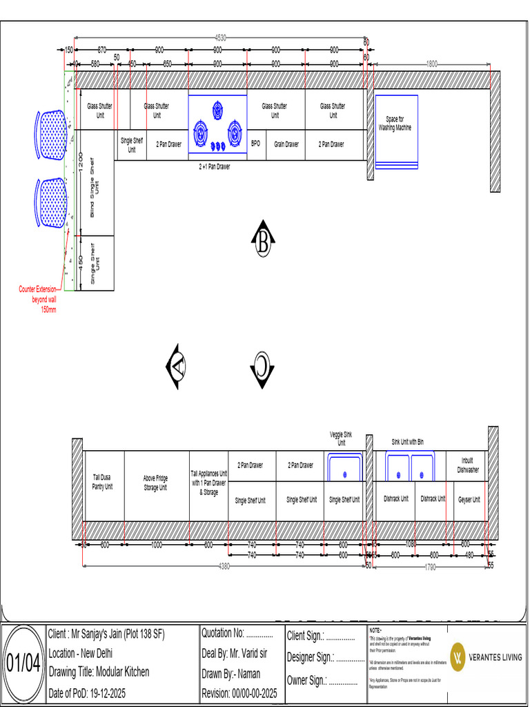 PLOT 138 SF 2D Final Drawings | PDF | Domestic Life | Cooking