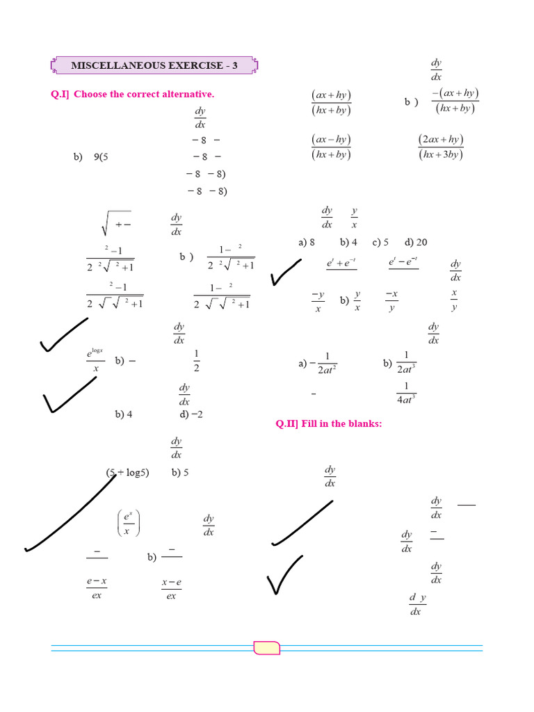 12th MATHS 1 Ch 3 Misc Objectives | PDF | Mathematical Analysis ...