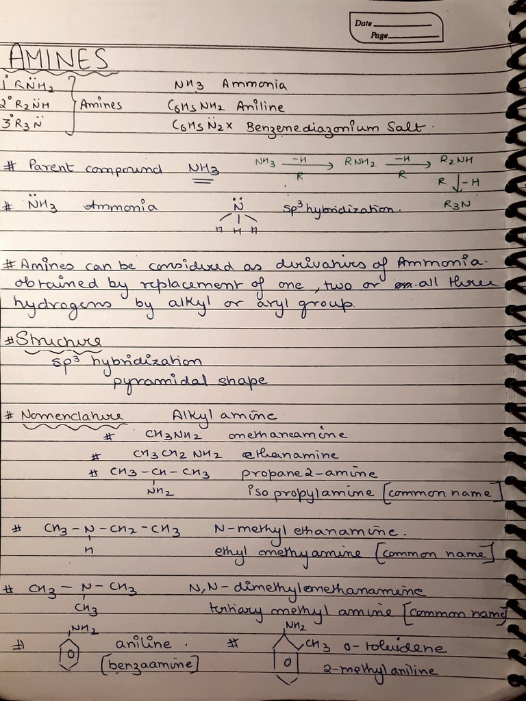 Amines | PDF