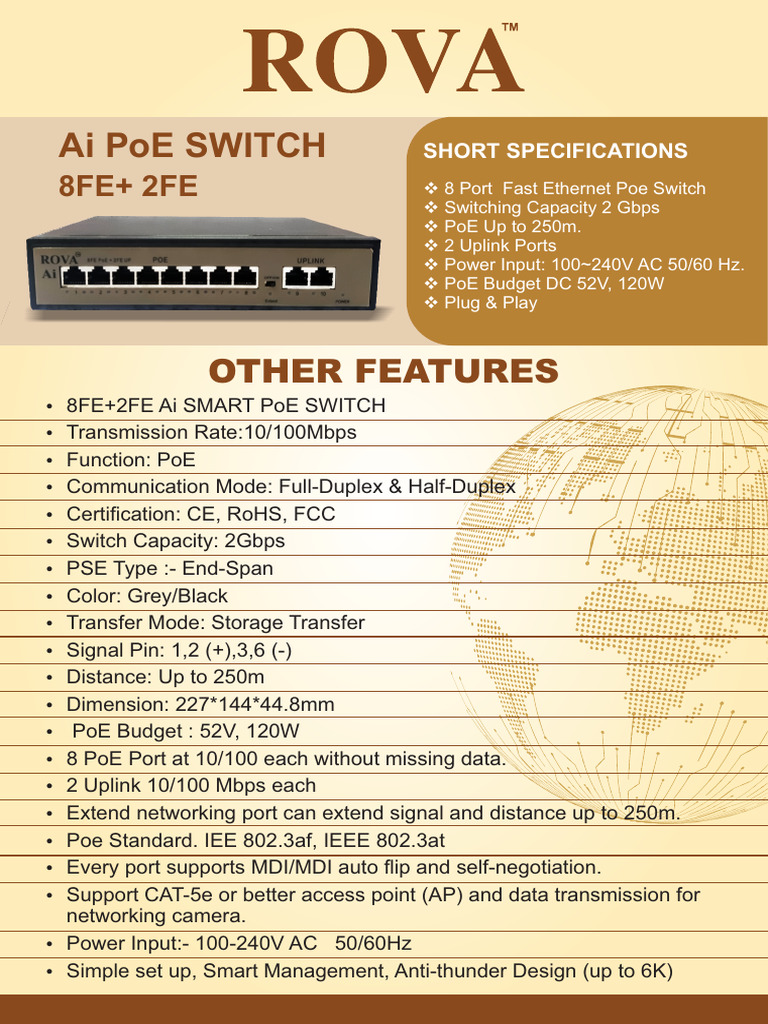 8FE_2FE POE | PDF