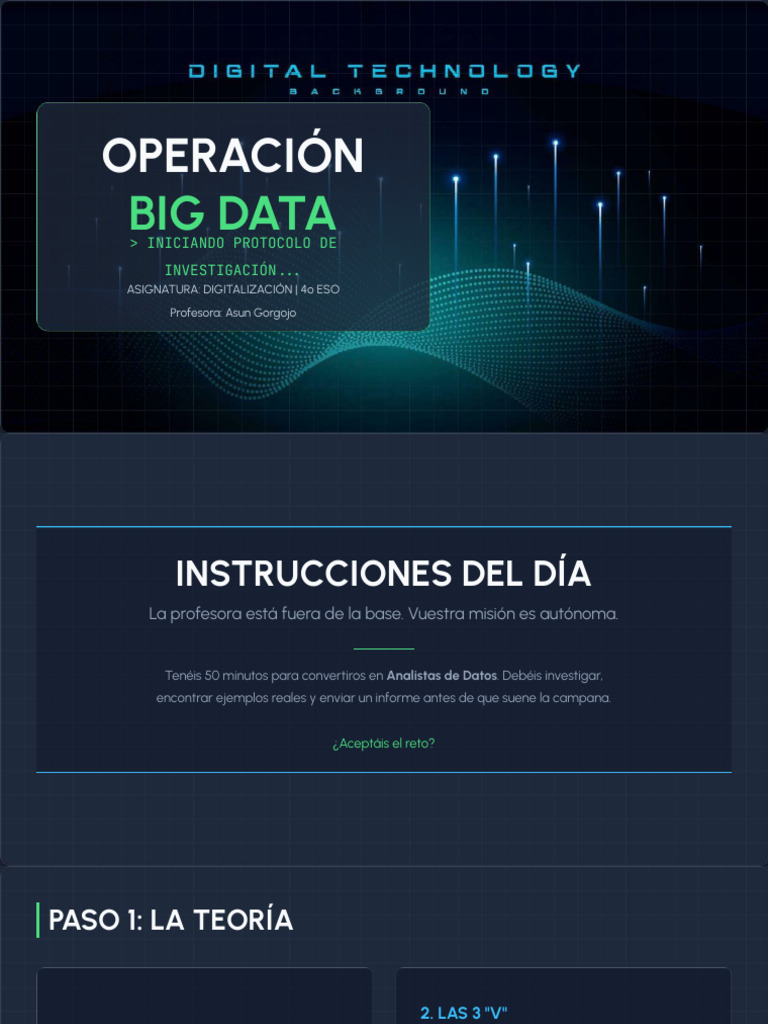 Trabajo de investigación sobre el Big data 1 bachillerato | PDF | Big ...
