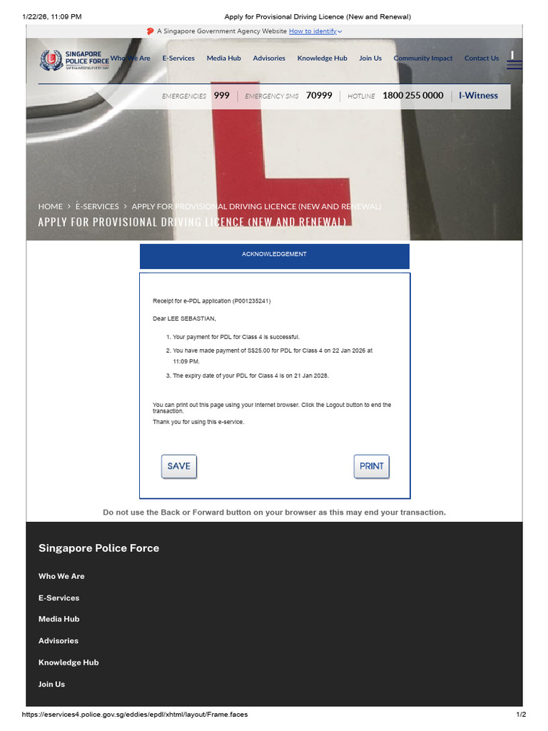 Apply For Provisional Driving Licence (New and Renewal) | PDF
