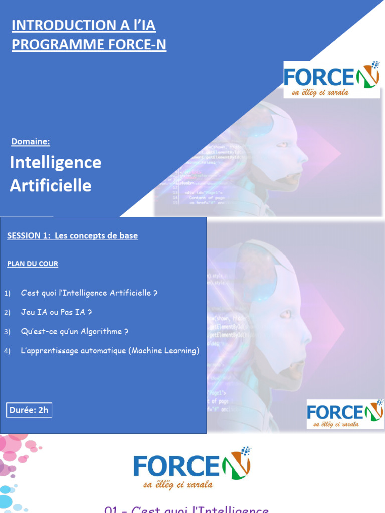 IA - ATELIER-01 - Concept de Base de l'IA | PDF | Apprentissage ...