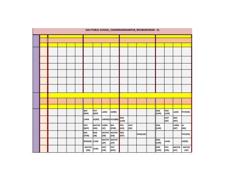 Second Phase Crash Course Time Table STD X 2025-26 | PDF