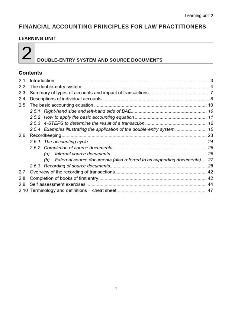Fac1503 2 - 5 | PDF | Debits And Credits | Equity (Finance)