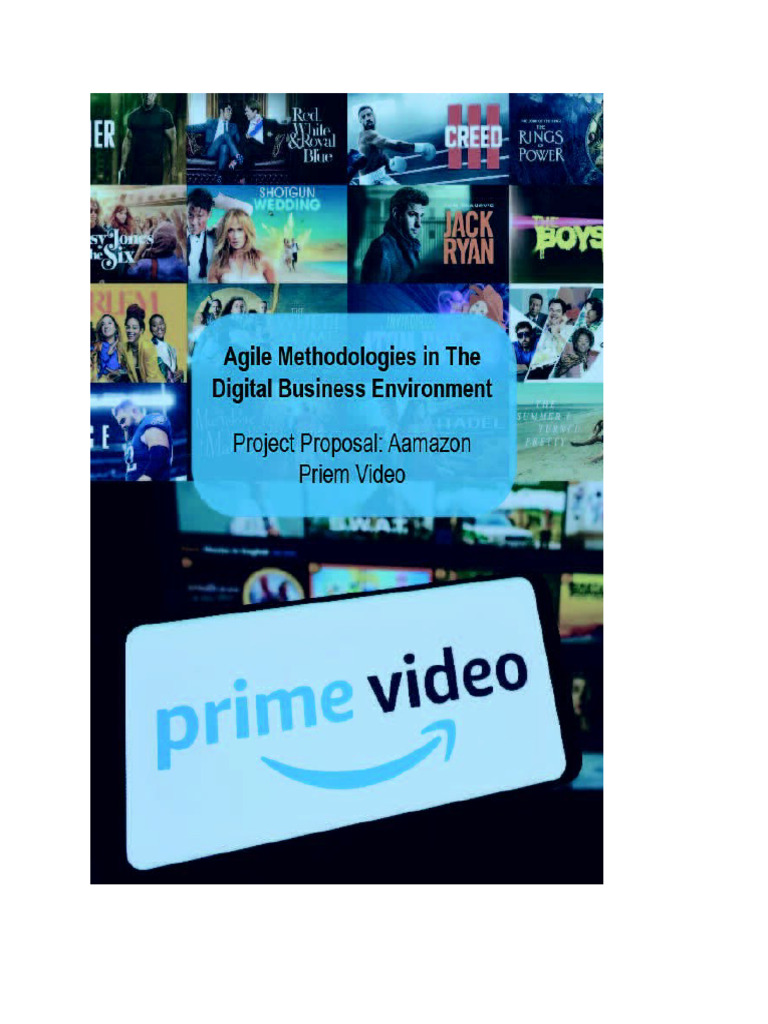Project Proposal Prime Video | PDF