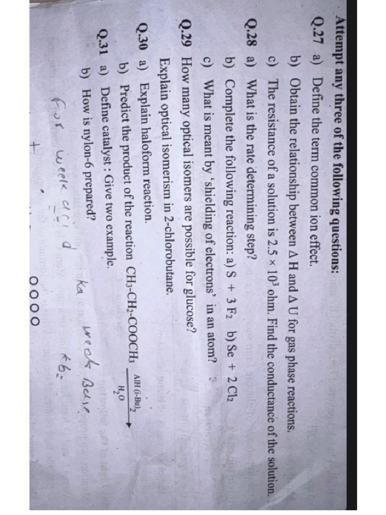 Most IMP Question. Section D | PDF