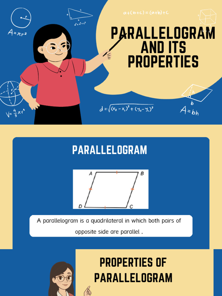 Parallelogram Grade 9 | PDF