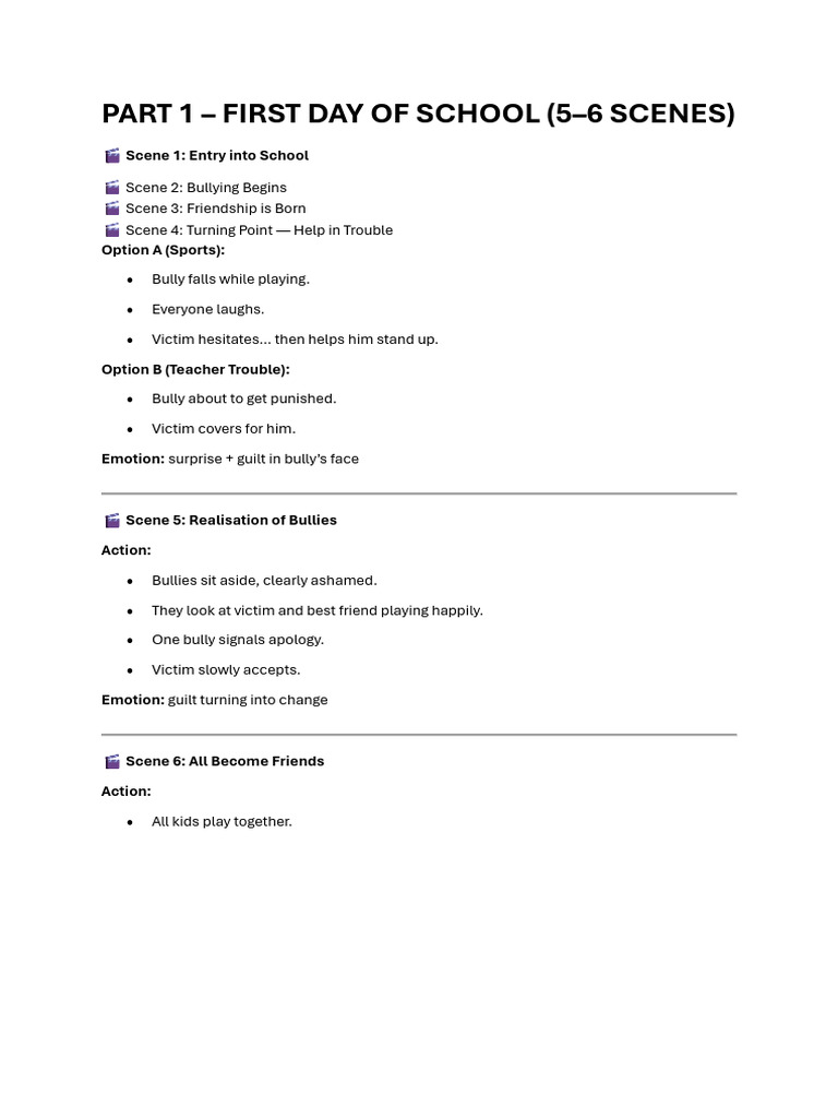 Farewell Script by Senait | PDF