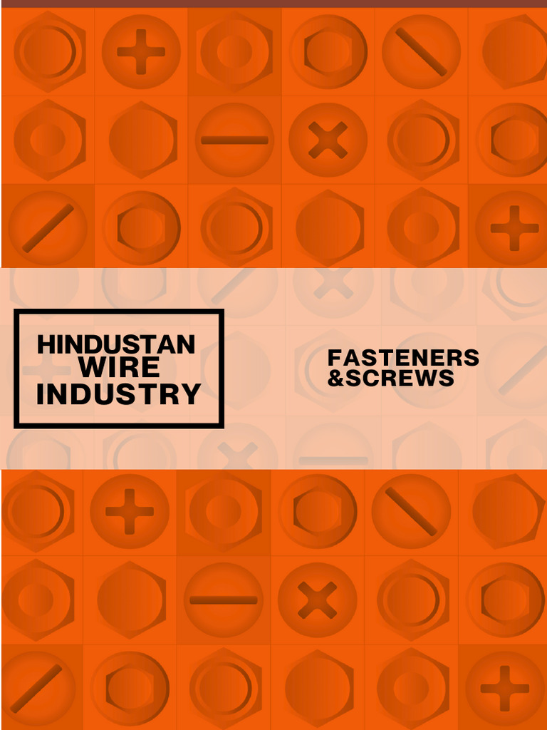 Fastener Brochure -HWI | PDF | Screw | Nut (Hardware)