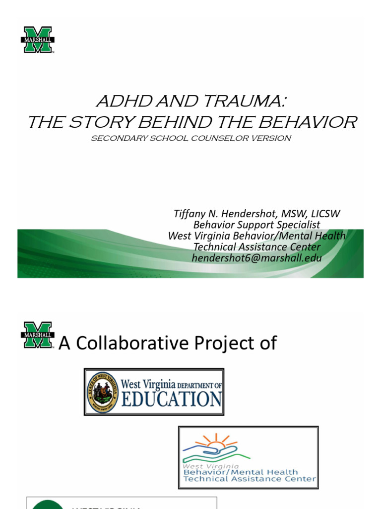6 12 ADHD and Trauma PDF | PDF | Attention Deficit Hyperactivity ...