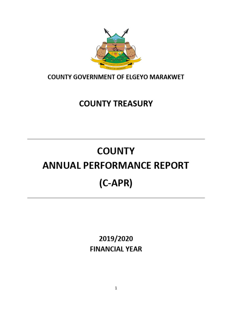 County Annual Performance Report 2019-20 | PDF | Waste Management ...