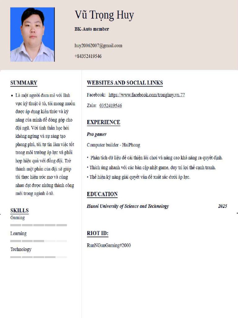 CV | PDF