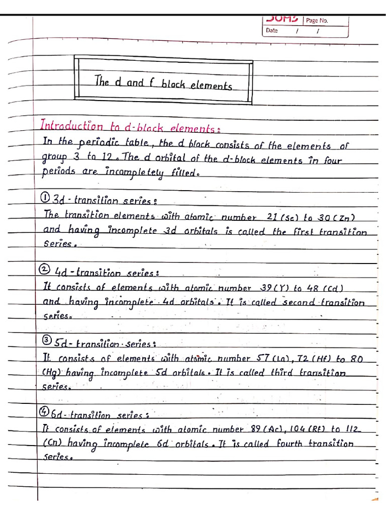 D and F Block | PDF
