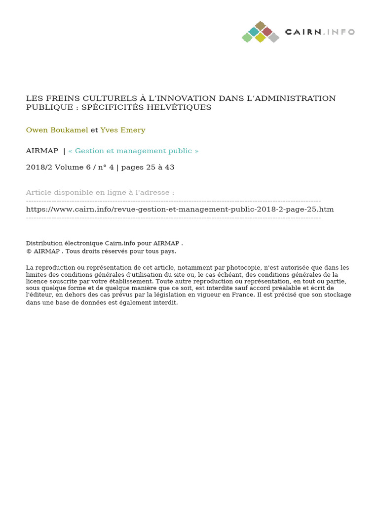 GMP 064 0025 | PDF | Innovation | Économie d'entreprise