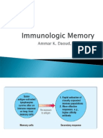 (17) Immunologic Memory