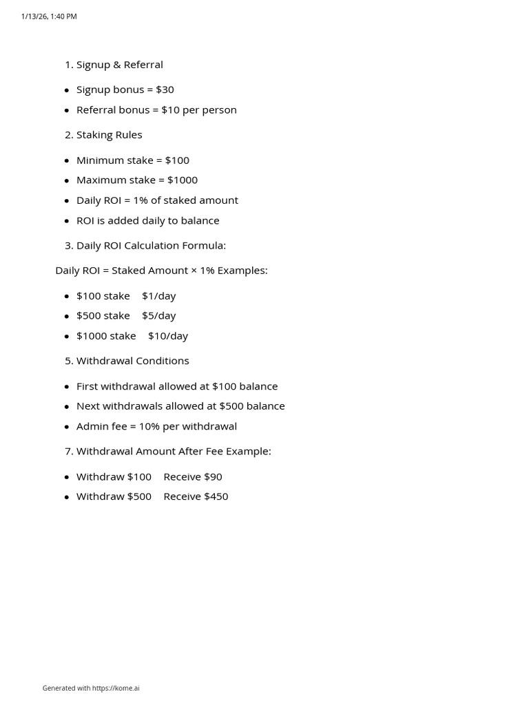 MLM Calculation | PDF