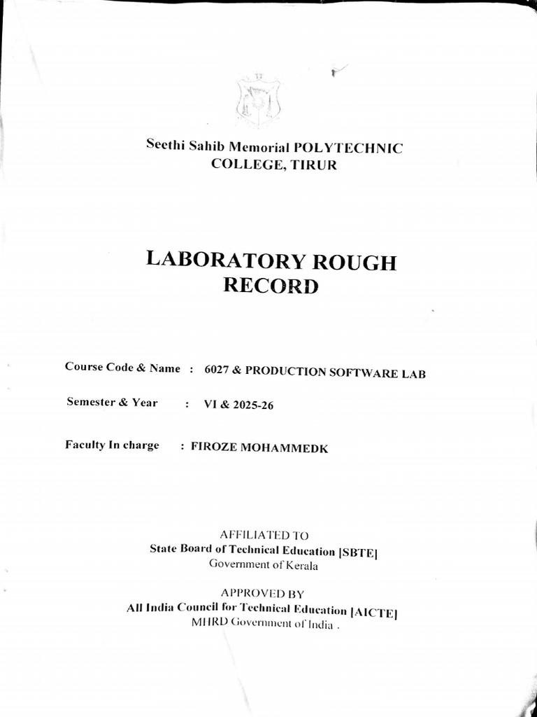 Lab Rough Record 16-Dec-2025 13-58-40 | PDF