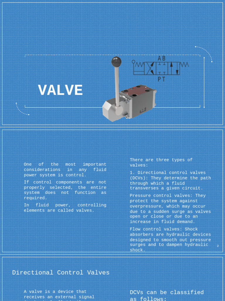 Lecture 4 | PDF | Valve | Pump