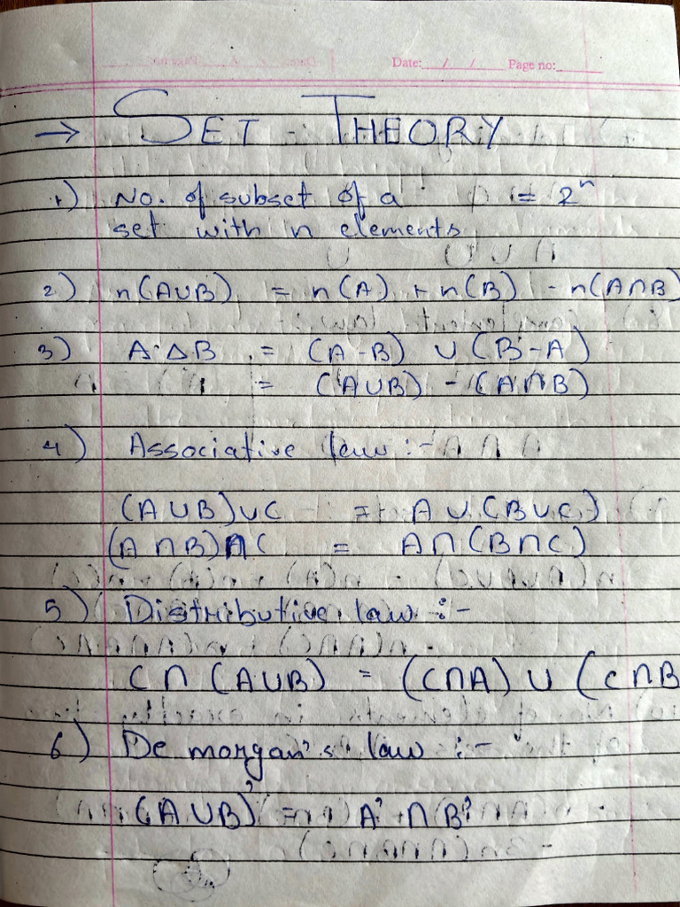 Maths Formula Part 1 | PDF