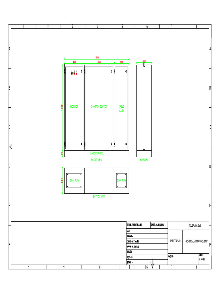 DWG Robot Panel | PDF