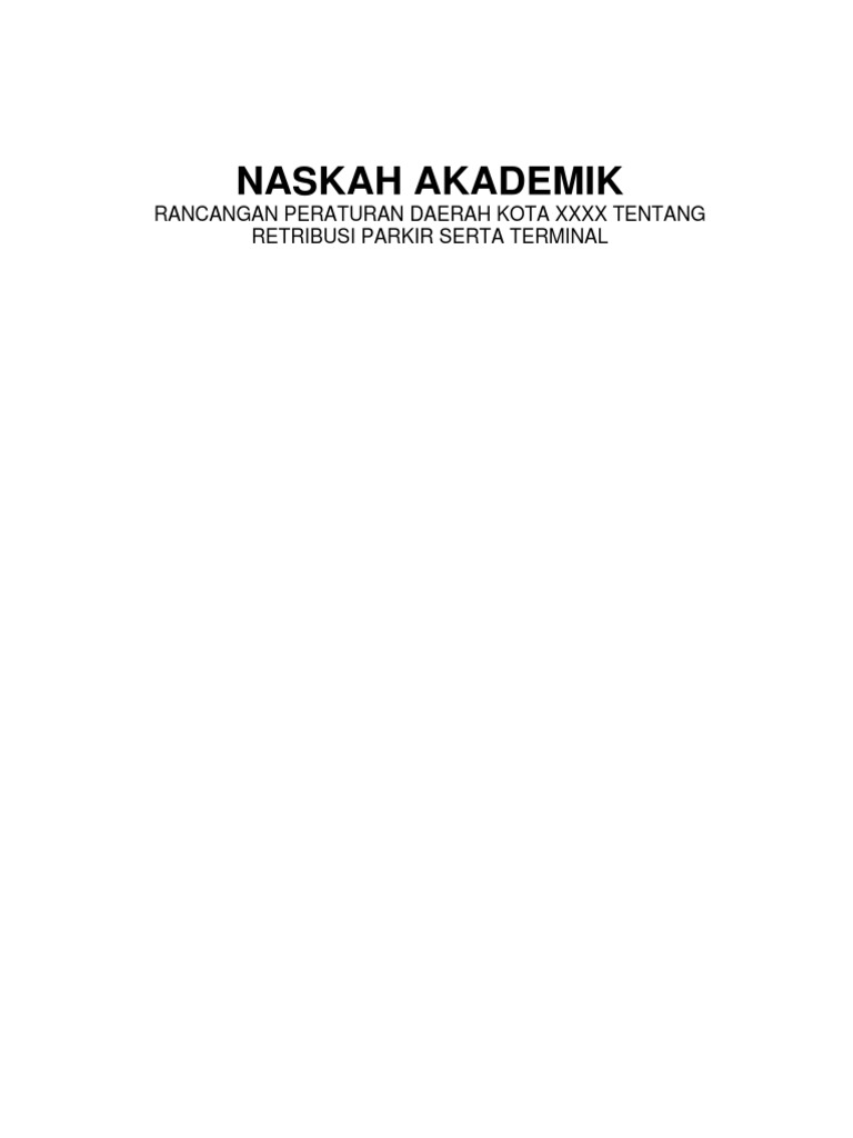 NASKAH AKADEMIK