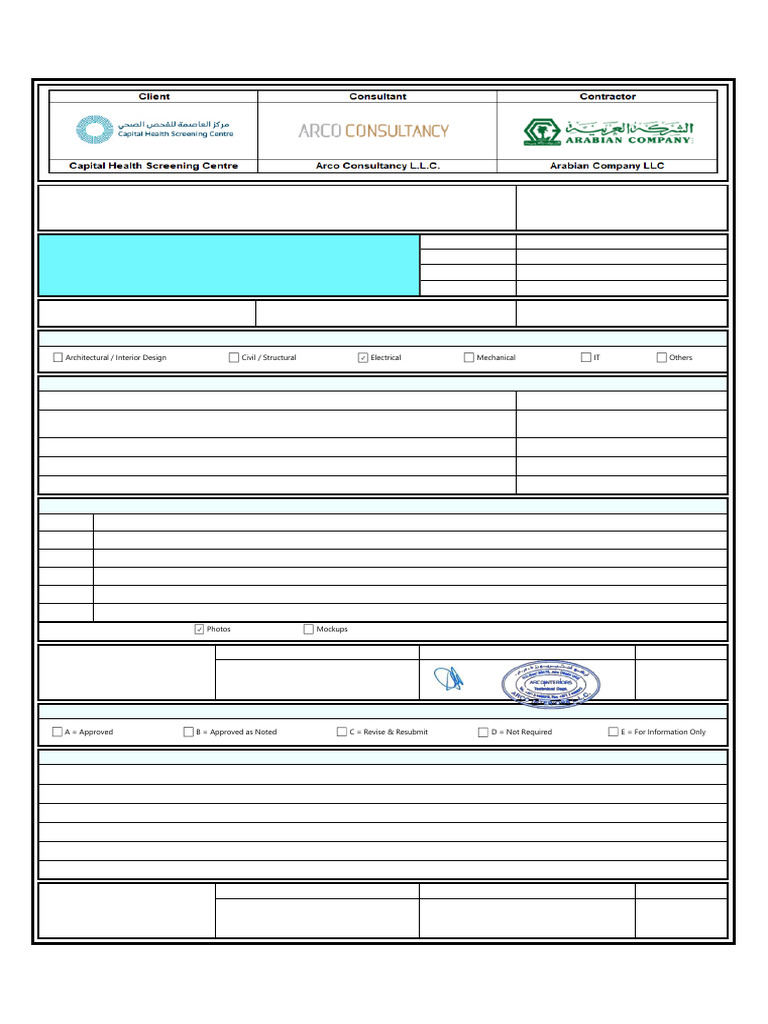 AIC 25013 WIR E 008 00 - Inspection Request For Fire Alam Containments ...