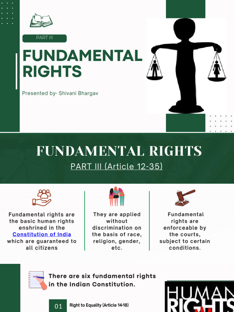 PART 3-Fundamental Rights | PDF