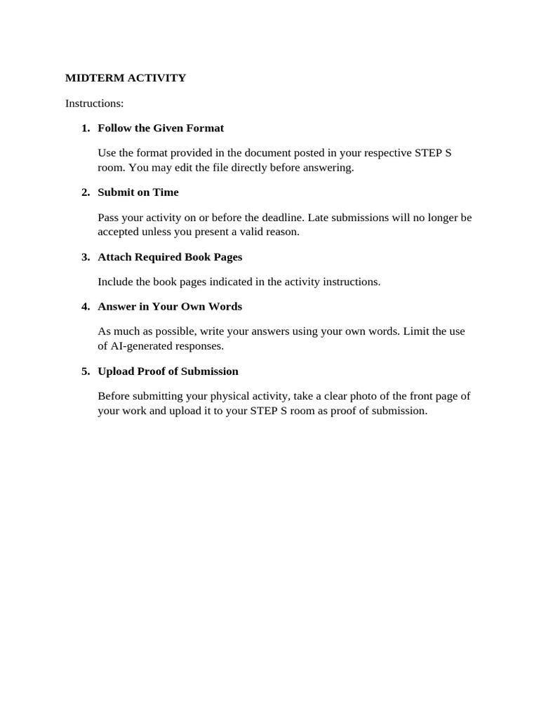 STS Midterm Activity | PDF